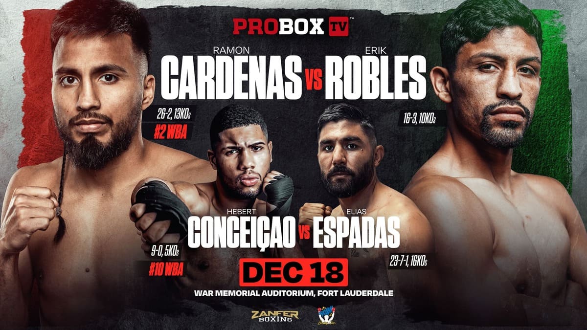 Contender Series | CARDENAS VS ROBLES